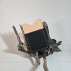 Porte-cartes Clair-Obscur en cuir pleine fleur tannage végétal avec insert en cuir marin français